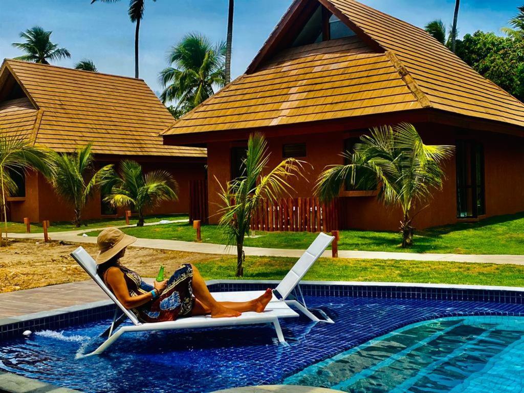 Tamandaré Eco Resort, Bangalo - 2 Suites, 1 Quarto Com Beliche, Sala E Cozinha Completa מראה חיצוני תמונה