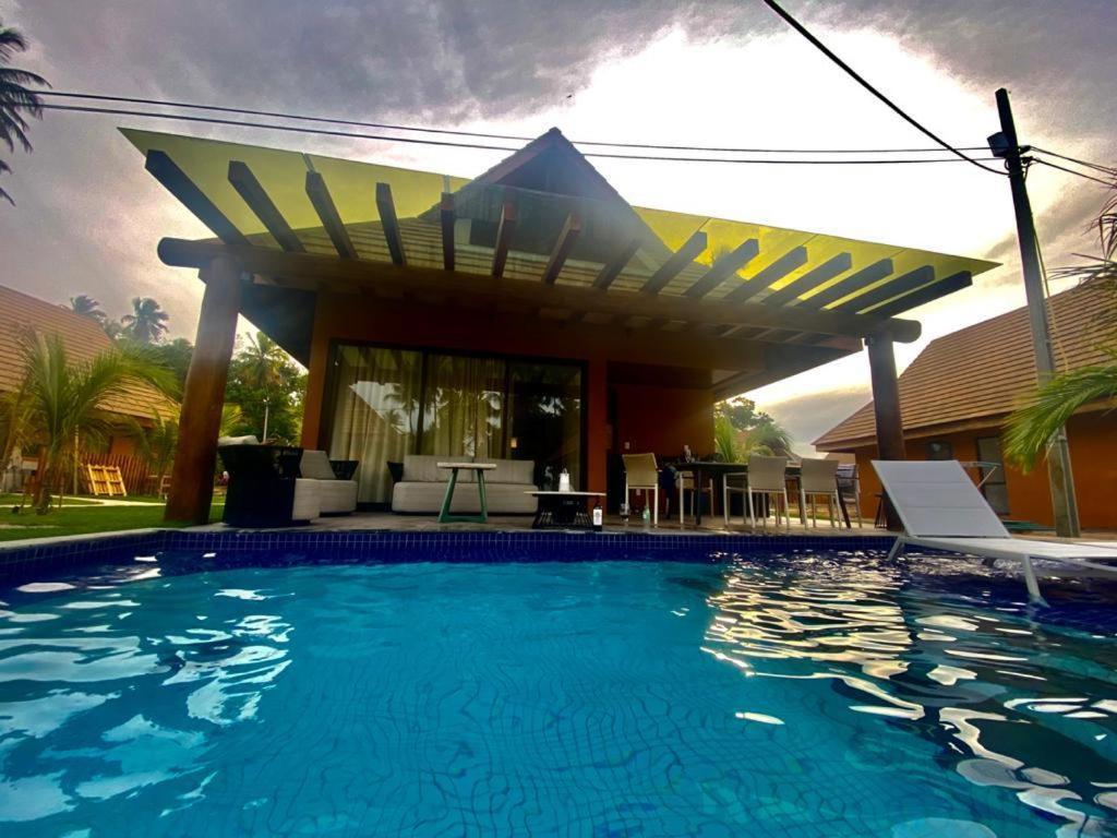 Tamandaré Eco Resort, Bangalo - 2 Suites, 1 Quarto Com Beliche, Sala E Cozinha Completa מראה חיצוני תמונה