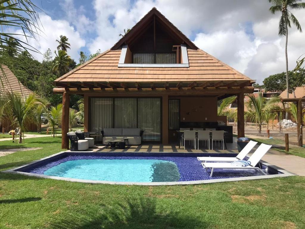 Tamandaré Eco Resort, Bangalo - 2 Suites, 1 Quarto Com Beliche, Sala E Cozinha Completa מראה חיצוני תמונה